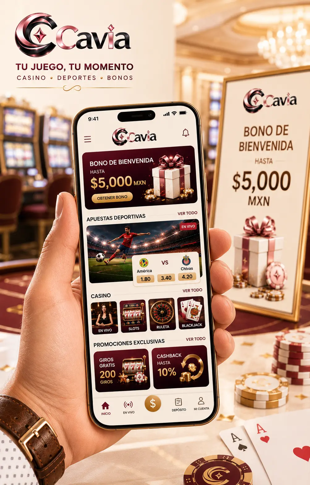 Acceso móvil a juegos