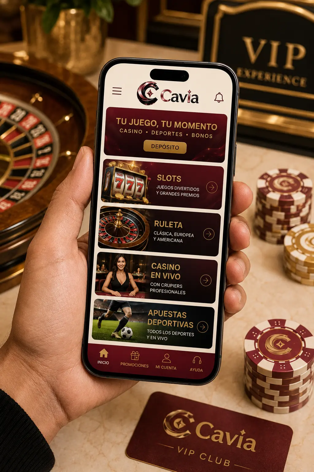 Casino desde el celular