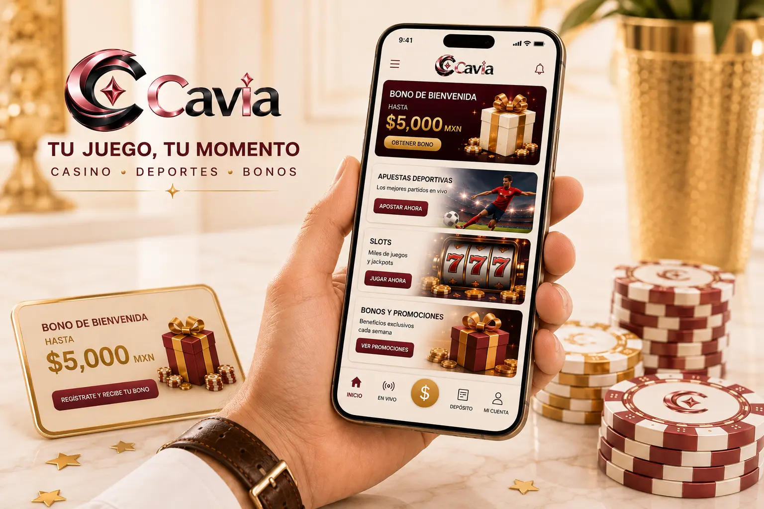 Primera sesión móvil