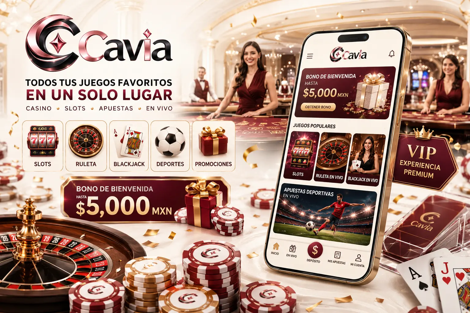 Selección de juegos de casino
