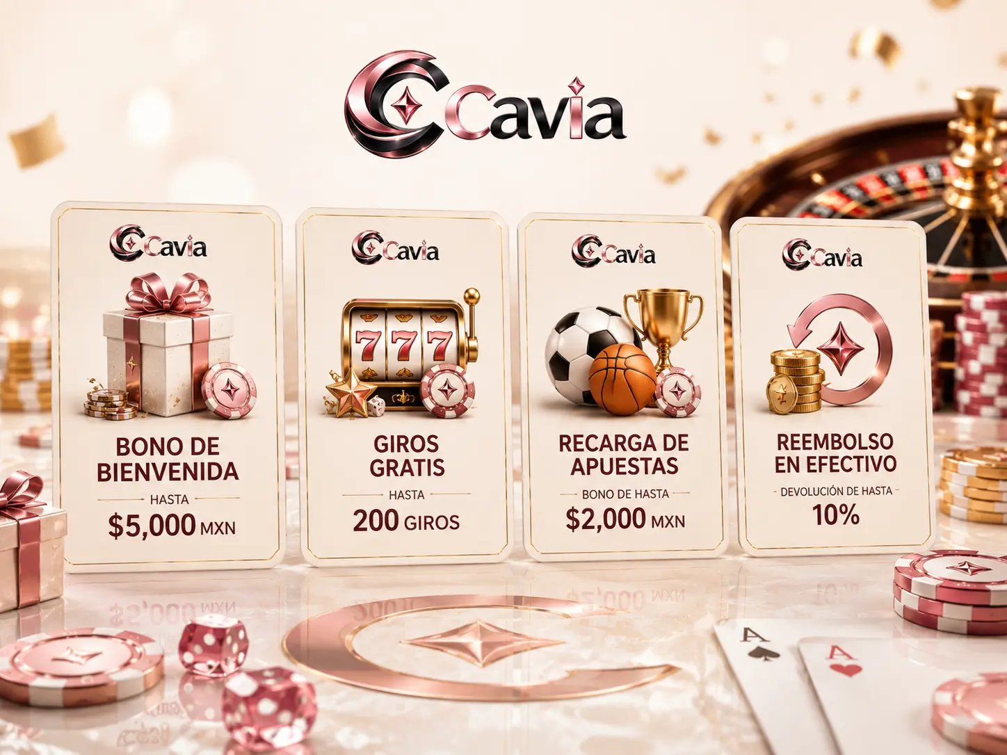 Bonos para casino y deportes